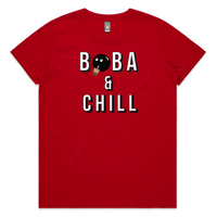 Boba and Chill Pearl - LADIES short sleeve - FOB