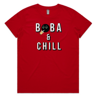 Boba and Chill Kawaii - LADIES short sleeve - FOB